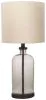 Ashley Furniture L430674 Bandile - Glass Table Lamp  - Clear / Bronze Finish