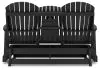 Ashley Furniture P108-835 Ashley Furniture P108-835 Hyland Wave - Glider Loveseat - Black