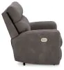 Ashley Furniture 6100313 Next-Gen Durapella - Power Recliner With Adjustable Headrest - Slate