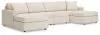 Ashley Furniture 92103S19 Ashley Furniture 92103S19 Modmax - 4-Piece Double Chaise Sectional - Oyster