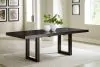 Ashley Furniture D618/35/01(3) Neymorton - 7 Pc. - Rectangular Extension Table, 6 Side Chairs - Dark Grayish Brown