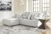 Ashley Furniture 92706S5 Ashley Furniture 92706S5 Top Tier - 3-Piece Reclining Sectional Sofa With Laf Chaise - Alloy