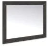 Ashley Furniture PCB2108-36 Hollivern - Bedroom Mirror - Dark Gray