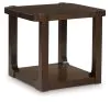 Ashley Furniture T656-3 Ashley Furniture T656-3 Breckington - Rectangular End Table - Dark Brown