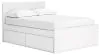 Ashley Furniture EB9630B11 Ashley Furniture EB9630B11 Onita - Full Panel Platform Bed With 1 Side Storage - White