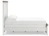 Benchcraft® B4615B10 Benchcraft® B4615B10 Savonport - King Panel Bed - White / Brown