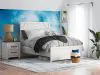 Ashley Furniture B1190B4 Ashley Furniture B1190B4 Gerridan - Full Panel Bed - White / Gray