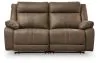 Ashley Furniture PC82305S1 Ashley Furniture PC82305S1 Max-Momentum - 2-Piece Power Reclining Sectional Loveseat - Biscotti