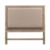 Liberty Furniture 876-BR13HU Canyon Road - Queen Upholstered Panel Headboard With Lights - Burnished Beige
