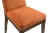 New Classic D7185B-20-ORG Maggie - Dining Chair With Cushion (Set of 2) - Terracotta / Walnut