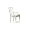 Riverside Furniture 59398 Myra - Back Upholstered Arm Chair (Set of 2) - Paperwhite