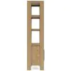 Riverside Furniture 91048 Davie - Entertainment Pier Unit - Light Brown