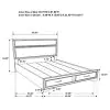 CoasterEveryday 206361Q Miranda - Wood Queen Storage Panel Bed - Black