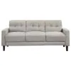 Coaster Fine Furniture 506785 Bowen - Upholstered Track Arm Tufted Sofa - Beige