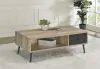 Coaster Fine Furniture 701038 Welsh - 1-Drawer Engineered Wood Coffee Table Antique Pine - Distressed Pine