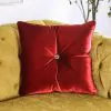 Furniture of America SM2284-SF Eliza - Sofa - Royal Yellow / Red