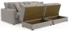 Jackson Furniture Industries 2405/36/37/77-18 Jackson Furniture Industries 2405/36/37/77-18 Trevor - 2 Piece Extra Deep Oversized Sofa With 2 Included Storage Cocktail Ottoman - Nickel
