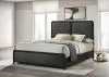 Coaster Fine Furniture 223661Q Cavelle - Upholstered Queen Bed - Black