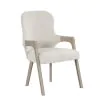 New Classic D4128-25 Gwendolyn - Upholstered Arm Chair (Set of 2) - Cerused Taupe