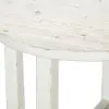 Liberty Furniture 142-OT1021 Liberty Furniture 142-OT1021 Backroads - Round End Table - Weathered White & Parchment Brown