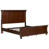 Liberty Furniture 589-BR-CPB Rustic Traditions - California King Panel Bed - Rustic Cherry
