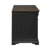 Liberty Furniture 532-HO-JEC Meritage - Jr Executive Credenza - Aged Charcoal