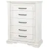 Coaster Fine Furniture 215875 Mckinney - 5-Drawer Bedroom Chest Of Drawers - Vintage White