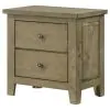 Coaster Fine Furniture 207532 Hazlewood - 2-Drawer Nightstand Bedside Table - Vineyard Oak