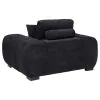 Coaster Fine Furniture 511063 Octavia - Fabric Upholstered Track Arm Accent Chair - Black
