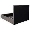 Coaster Fine Furniture 315835MQB1 Lawson - Queen Headboard & Slats, Box 1 of 2 - Mushroom