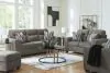 Benchcraft® 31305/38/35/23/14 Benchcraft® 31305/38/35/23/14 Olten - 4 Pc. - Sofa, Loveseat, Chair And A Half, Ottoman - Graphite