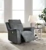 Ashley Furniture 3320298 Barnsana - Power Rocker Recliner - Gravel