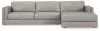 Ashley Furniture 57404S2 Ashley Furniture 57404S2 Amiata - 2-Piece Sectional With Raf Corner Chaise - Glacier