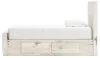 Ashley Furniture B2310B23 Lawroy - Twin Panel Bed With 2 Under Bed Storage Units - Light Natural