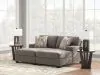 Ashley Furniture PC48405S4 Ashley Furniture PC48405S4 Clarington - 2-Piece Super Chaise - Greystone