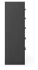 Ashley Furniture PCB1118-46 Ashley Furniture PCB1118-46 Broachmyn - Five Drawer Chest - Black / Gray