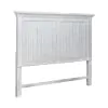 Liberty Furniture 237-BR13 River Place - Queen Mansion Headboard - Riverstone White & Tobacco