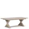 Riverside Furniture 30750 Rosalie - Trestle Dining Table - Natural