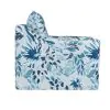 New Classic U1270-12-BFP Sylvie - Swivel Chair - Blue / White