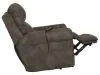 Jackson Furniture Industries 630107-1301/28-1302/28 Tranquility - Power Headrest Power Lay Flat Reclining With CR3 Heat / Massage / Lumbar - Pewter