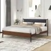 New Classic B2423-100 Ian - 6/6 King Platform Bed - Cherry