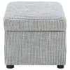 Coaster Fine Furniture 904138 Winter - Upholstered Hydraulic Lift Top Storage Ottoman - Gray