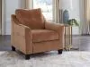 Benchcraft® 67204/18/20/14 Amity Bay - 3 Pc. - Sofa Chaise, Chair, Ottoman - Clay