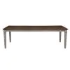 New Classic D2114W-10 New Classic D2114W-10 Mariana - Rectangle Dining Table - Vintage Creme