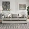 New Classic U1270-30-LGR New Classic U1270-30-LGR Sylvie - Sofa With 4 Accent Pillows - Lush Silver Gray