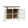 Liberty Furniture 741-SR5043 Al Fresco - Server - Graphite & Whitestone