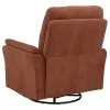 Coaster Fine Furniture 610433P Adler - Upholstered Power Swivel Glider Recliner - Rust