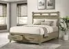 Coaster Fine Furniture 207530KEB3 Hazlewood - King Footboard Drawers (2 Pieces), Box 3 of 3 - Vineyard Oak