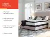 Sierra Sleep® by Ashley M69721 Sierra Sleep® by Ashley M69721 Chime 12 Inch Hybrid - 12