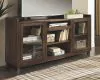 Ashley Furniture W633-68 Starmore - XL TV Stand w/Fireplace Option - Brown